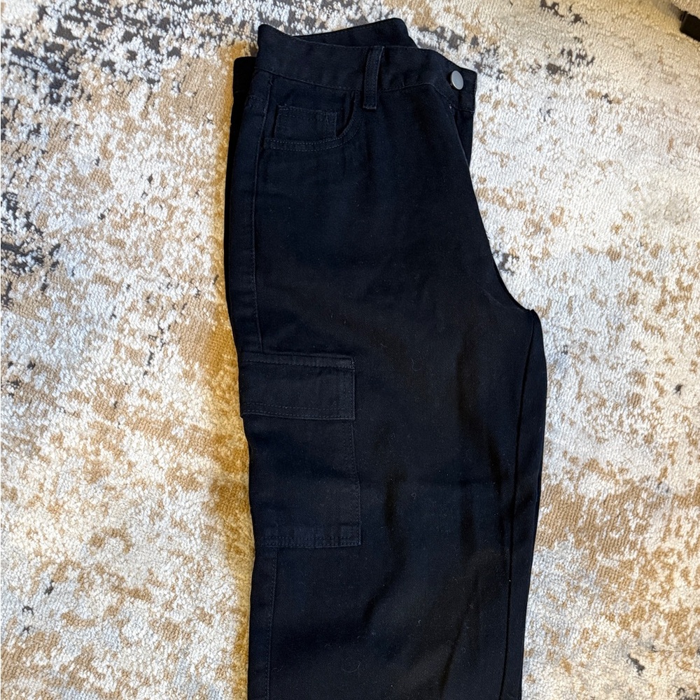 Black Cargo Pants